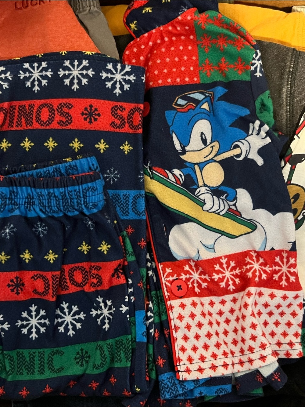 Boys 3T Fall/Winter Bundle Sonic, Paw Patrol, Bluey, And Toy Story